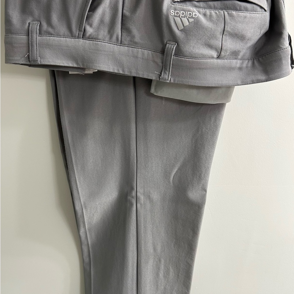 Adidas Men's Light Gray Performance Pants